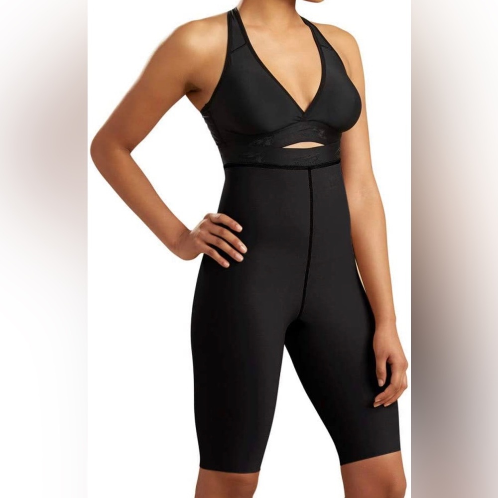 Marena Recovery High-Waist Zipperless Girdle - Stage 2, S, Black